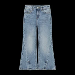 Pantaloni flare in denim per bambina