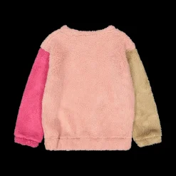 Pelliccetta contrasto colore bambina