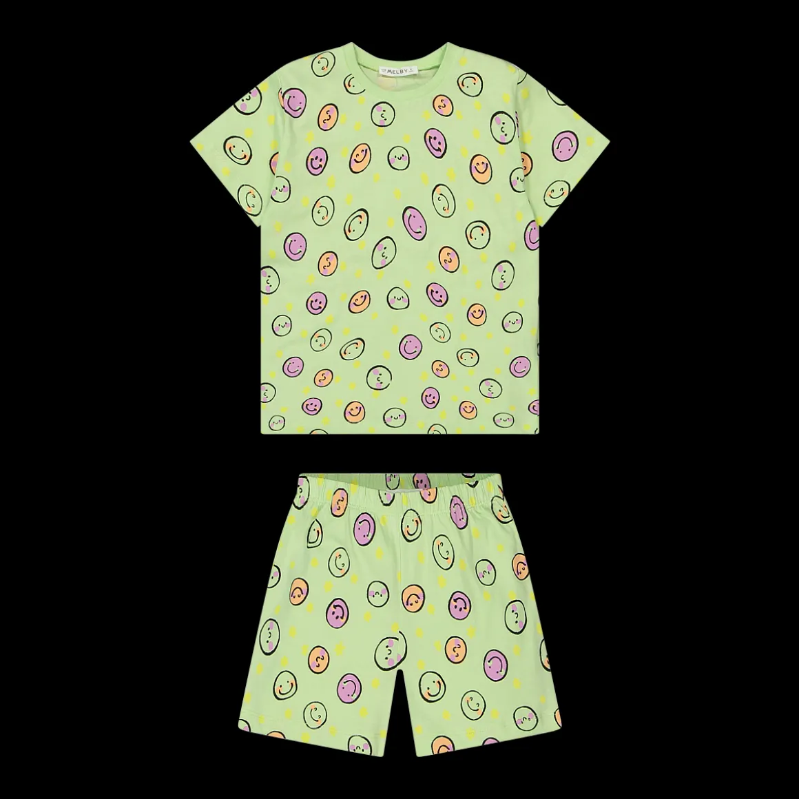 Pigiama corto bambina 100% cotone