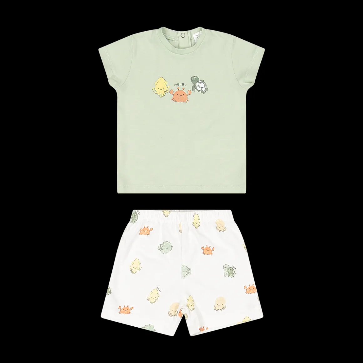 Pigiama corto in jersey unisex