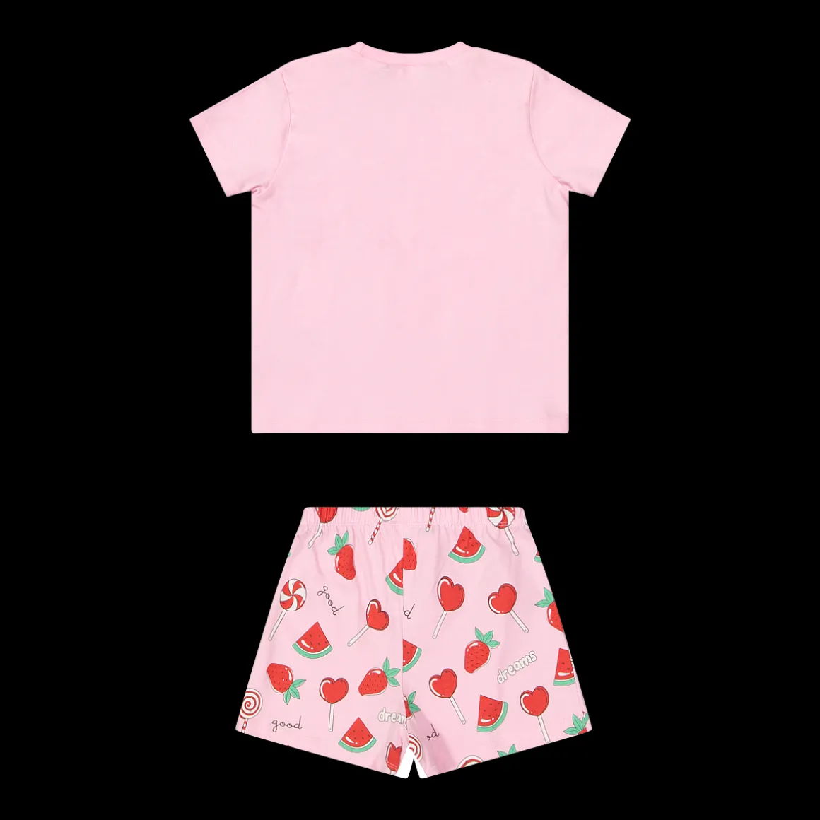 Pigiama corto per bambina