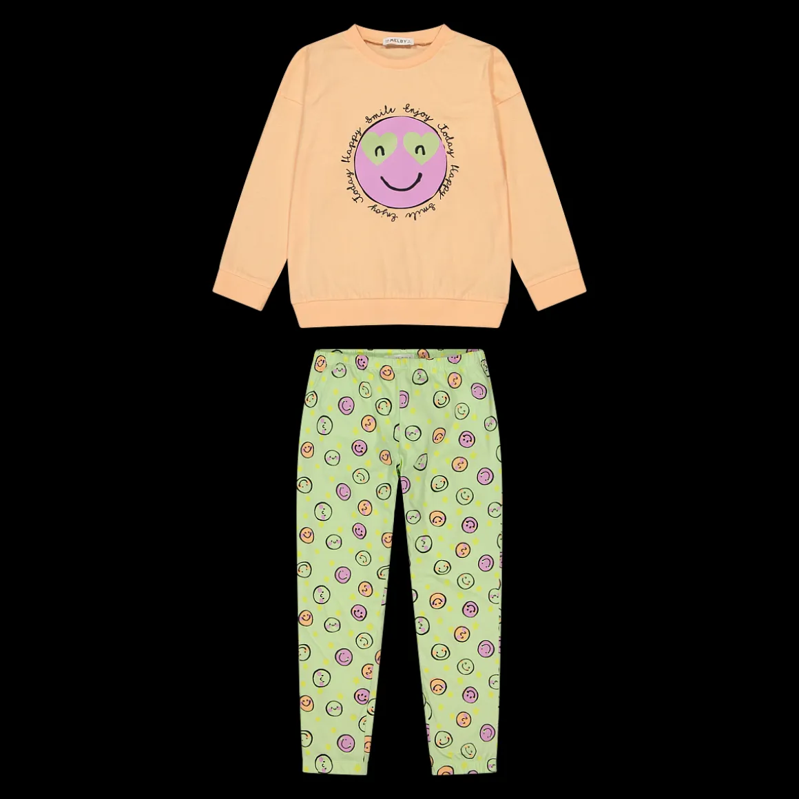 Pigiama lungo bambina 100% cotone