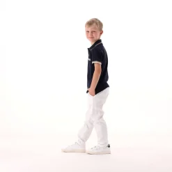 Polo elegante in piquet per bambino