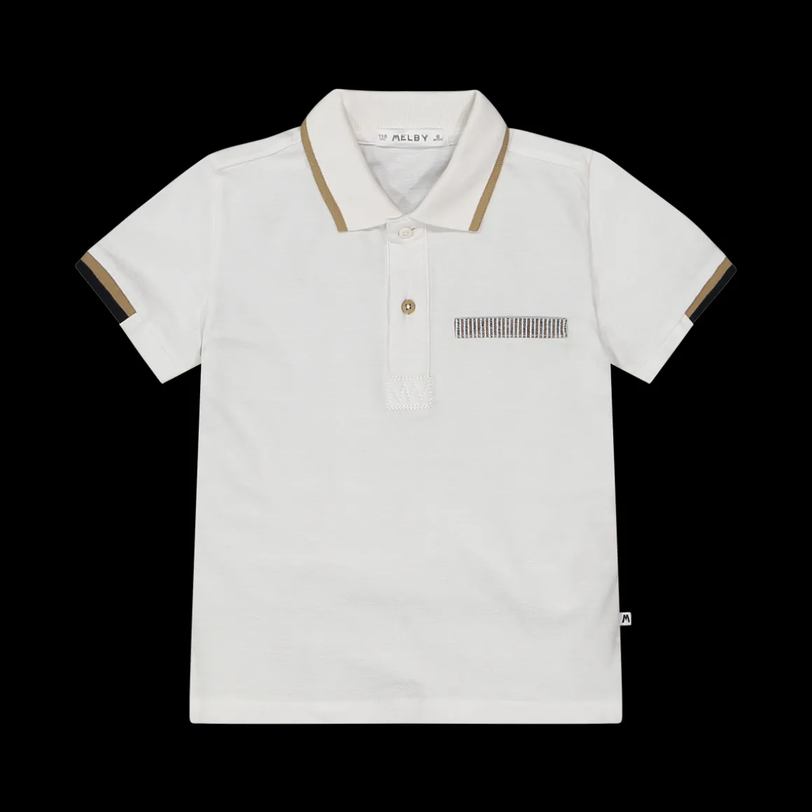 Polo elegante in piquet per bambino
