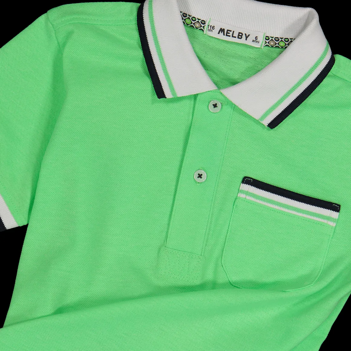 Polo piquet panna da bambino