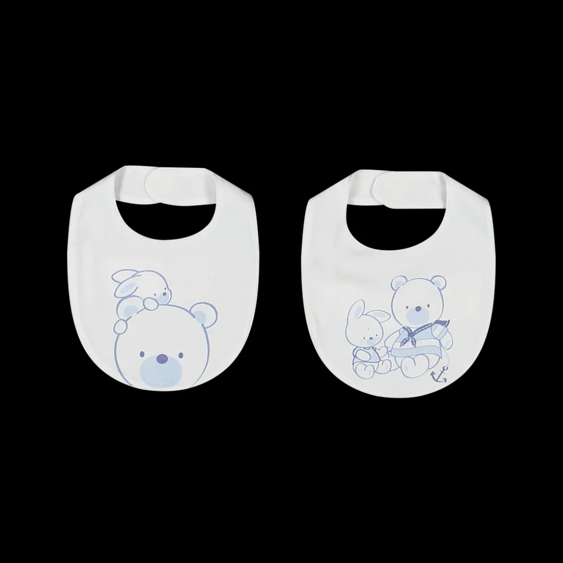 Set 2 bavaglini con orsetti