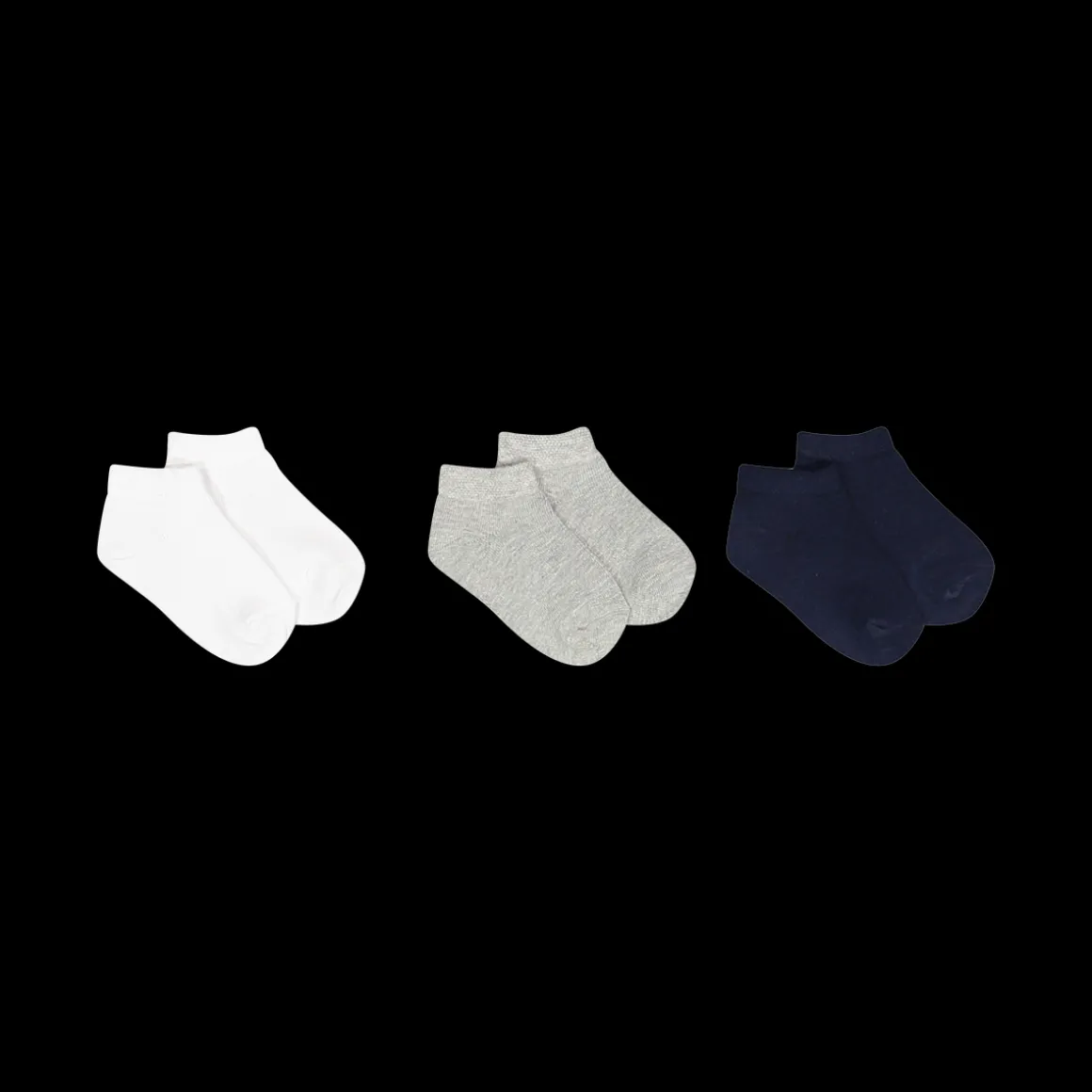 Set 3 calzini corti unisex