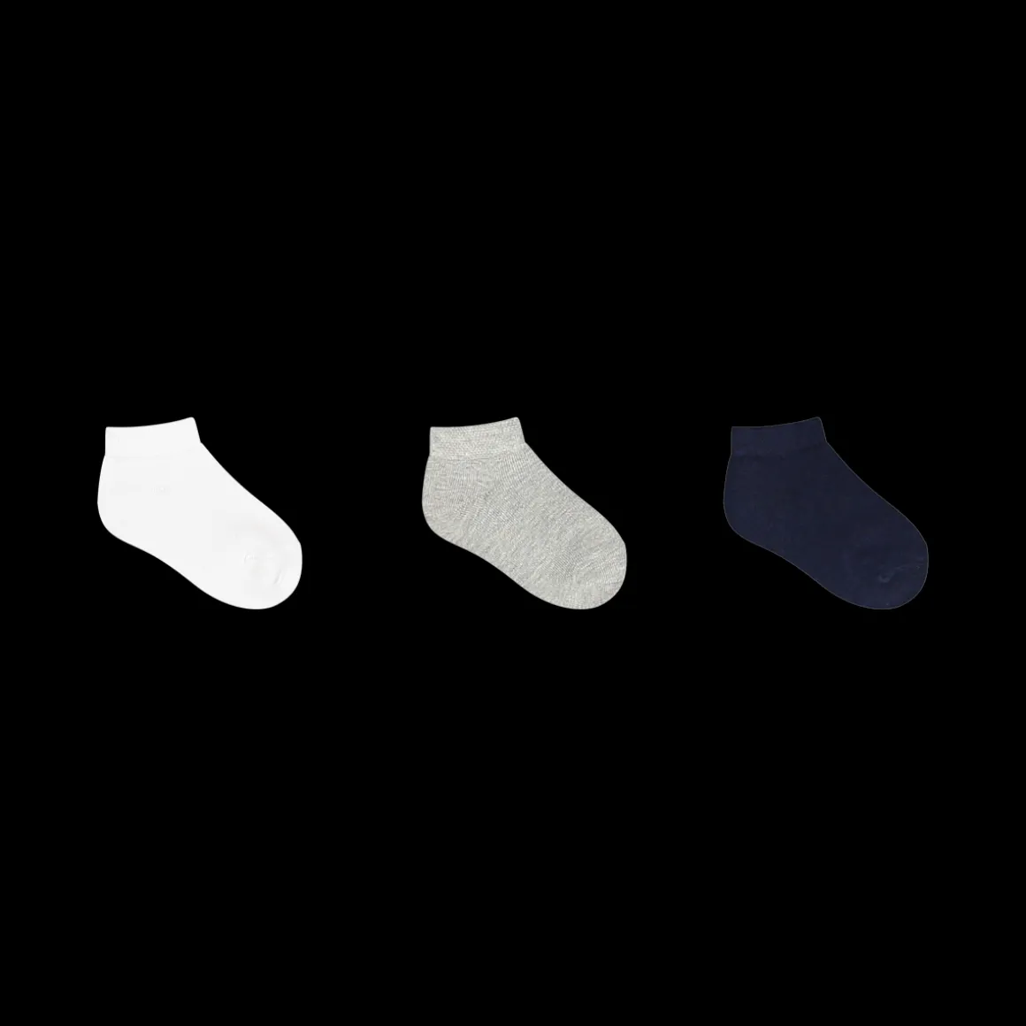 Set 3 calzini corti unisex