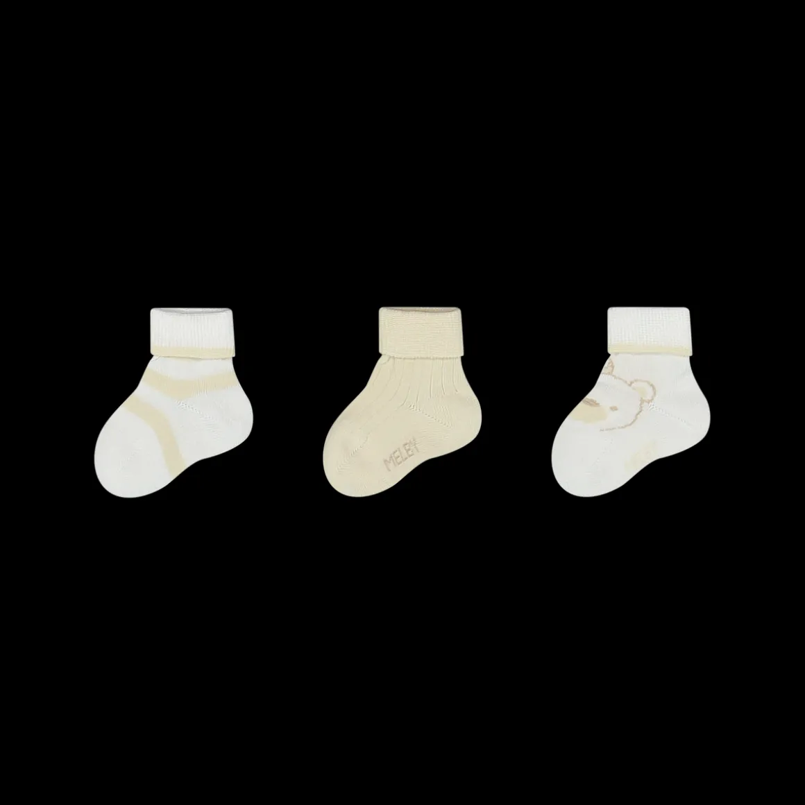 Set 3 calzini corti unisex