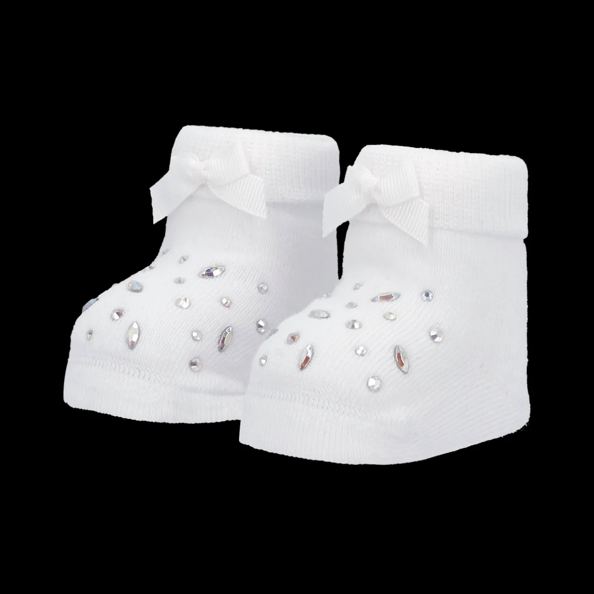 Set 2 calzini in spugna neonata