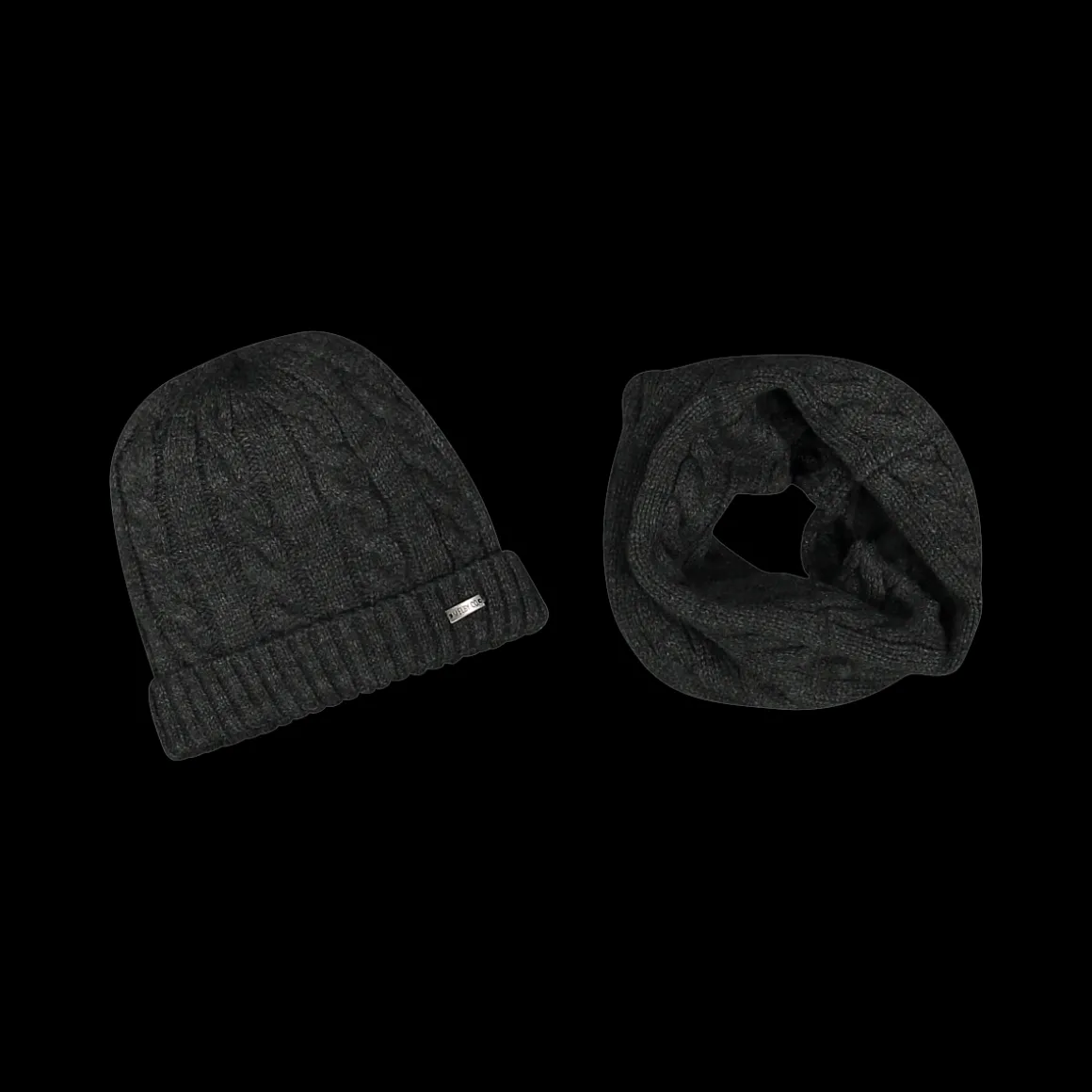 Set berretto e scaldacollo unisex
