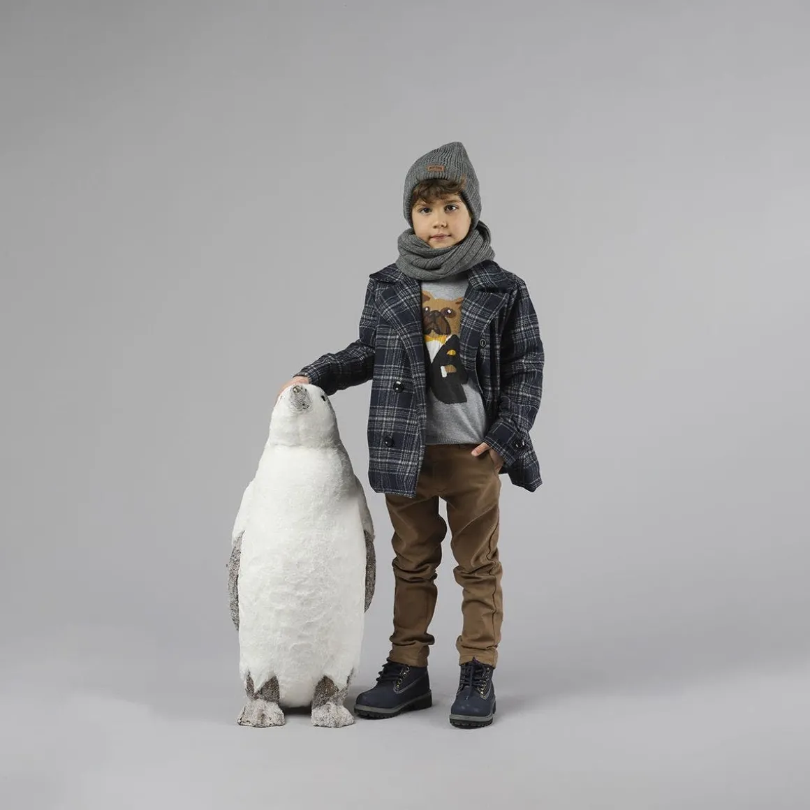 Set berretto e scaldacollo per bambino