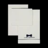 Set lenzuolo culla da neonato bianco e blu
