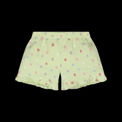 Shorts con balzina per neonata