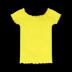 Top scollo a barchetta bambina