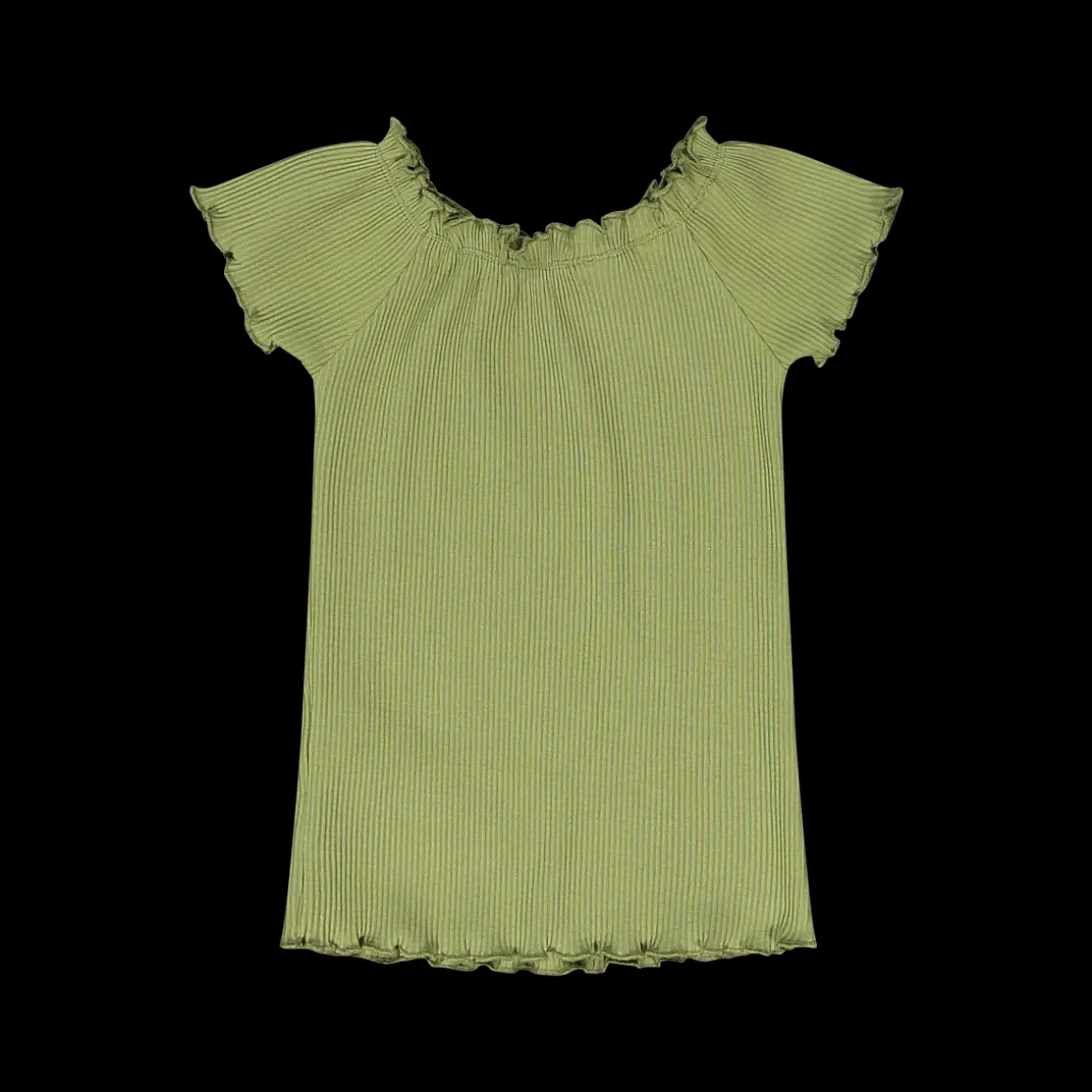 Top scollo a barchetta bambina