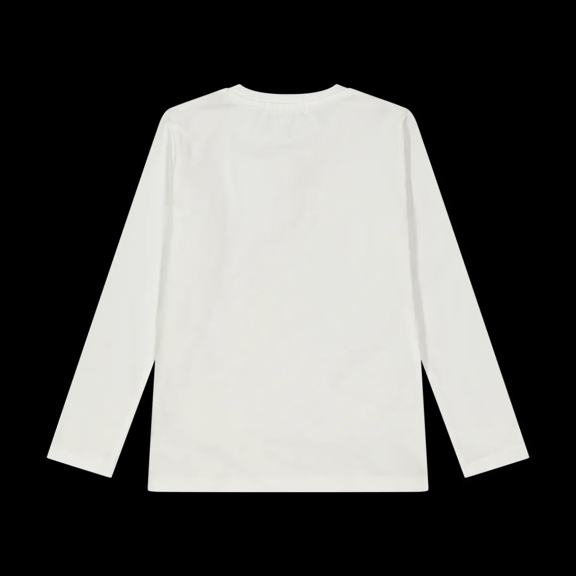 T-shirt a manica lunga con stampa da bambina