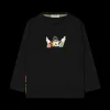 T-shirt a manica lunga da bambino in jersey