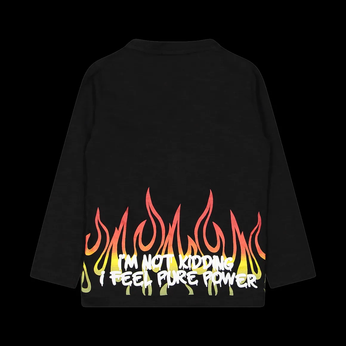 T-shirt a manica lunga da bambino in jersey