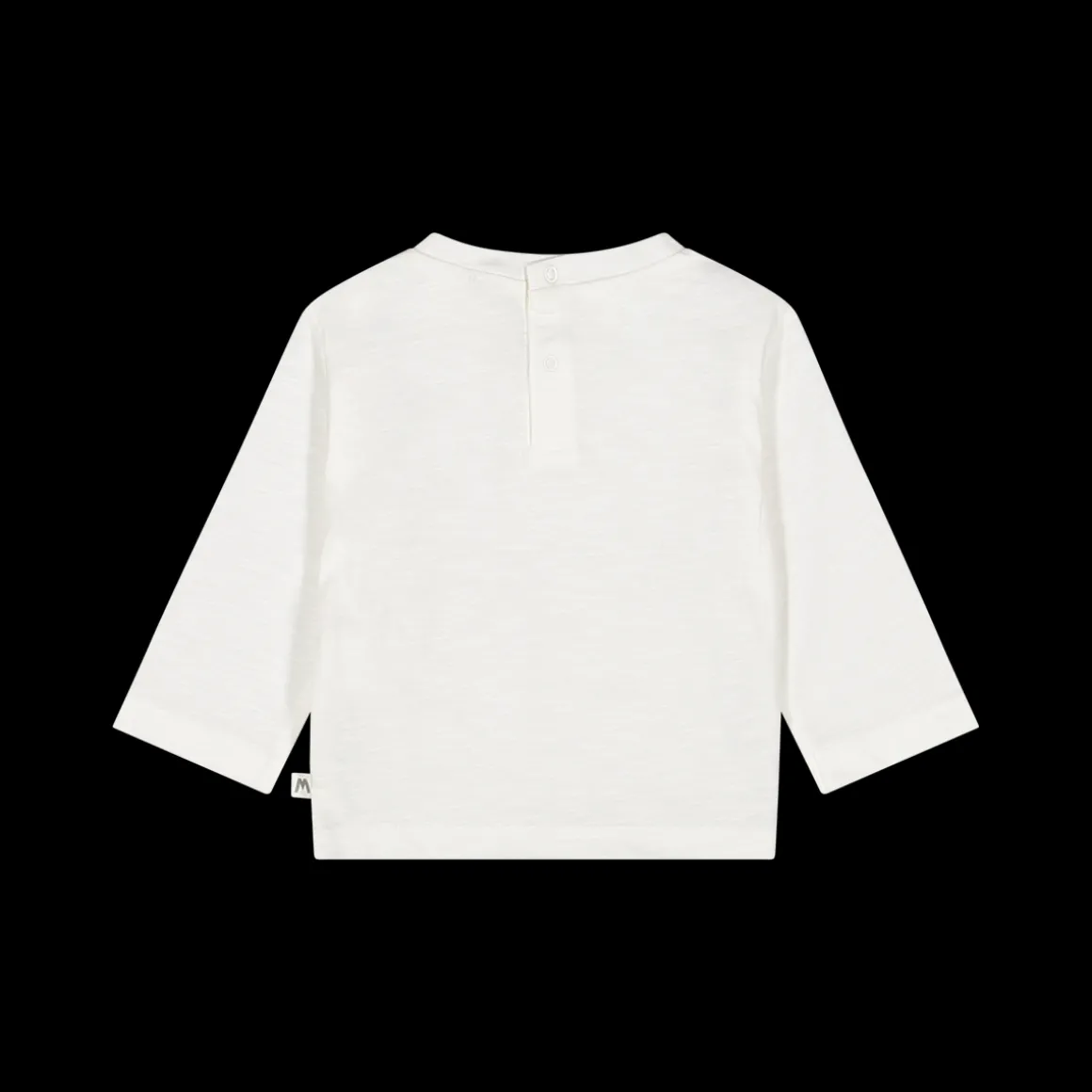 T-shirt a maniche lunghe con stampa foliage per bambino