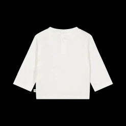 T-shirt a maniche lunghe con stampa foliage per neonato