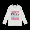 T-shirt a maniche lunghe per bambina