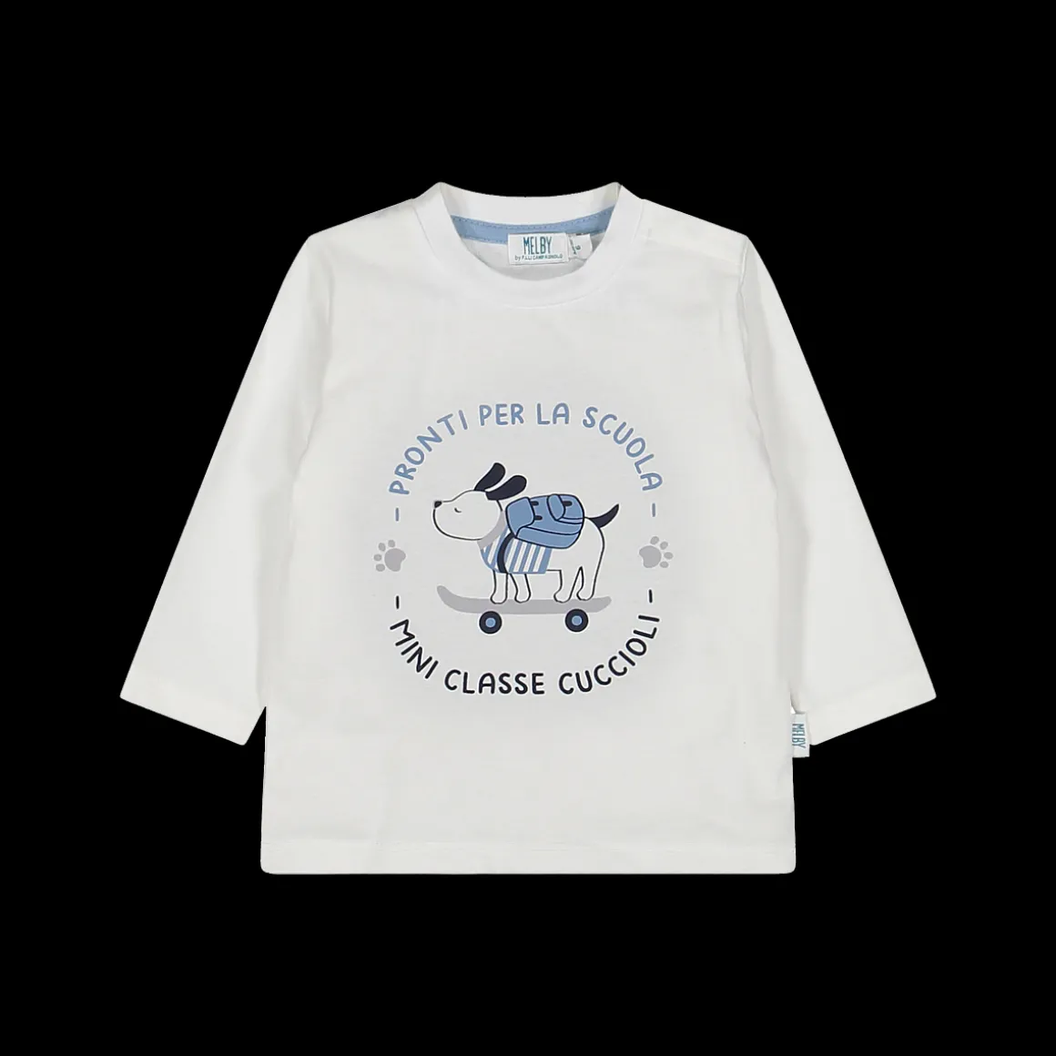 T-shirt a maniche lunghe per neonato