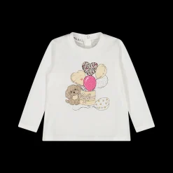 T-shirt a maniche lunghe per neonata