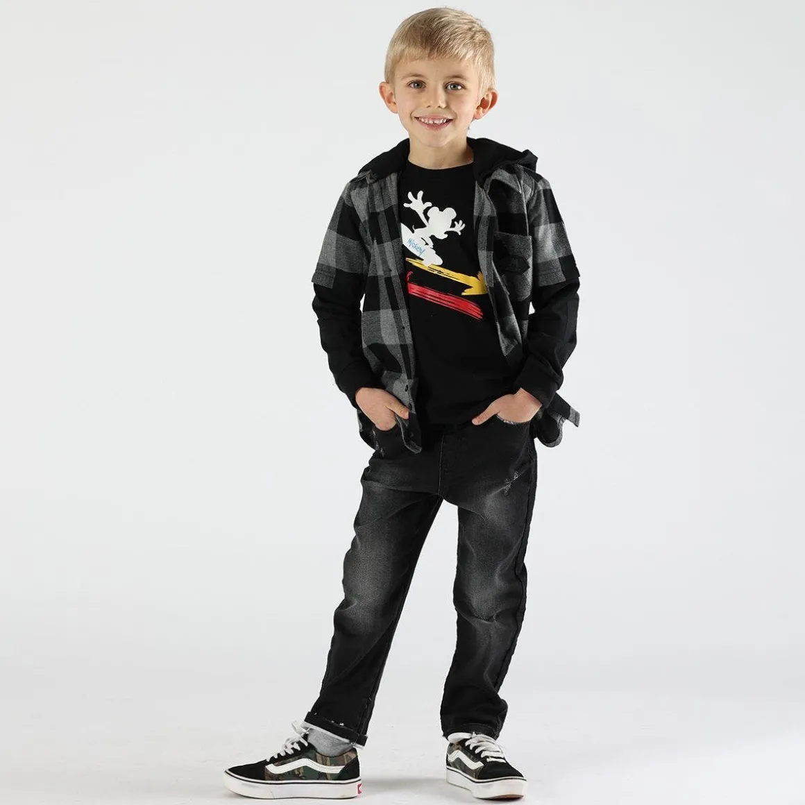 T-shirt a maniche lunghe per bambino