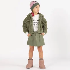 T-shirt a maniche lunghe per bambina