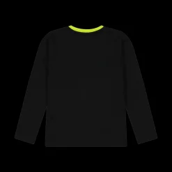 T-shirt bambina a manica lunga con glitter