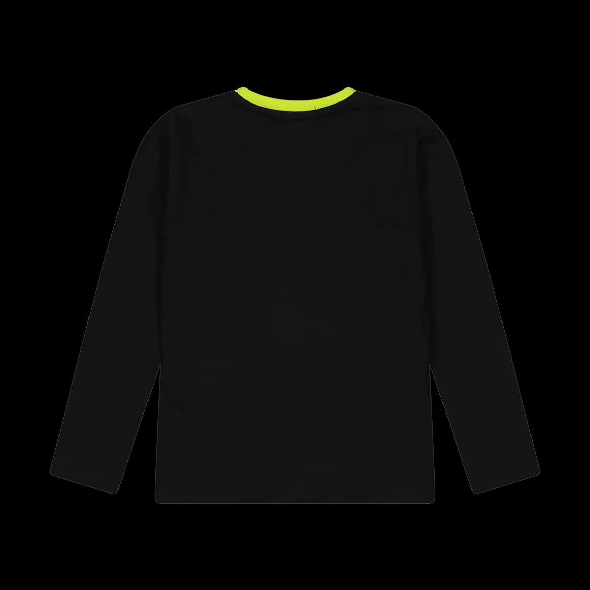 T-shirt bambina a manica lunga con glitter