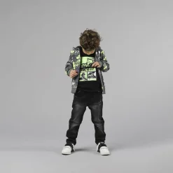 T-shirt bambino con stampa da bambino