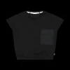 T-shirt boxy con taschino per bambina