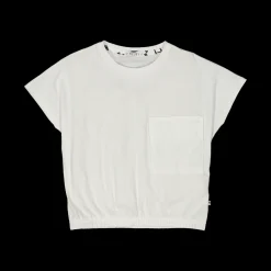 T-shirt boxy con taschino per bambina