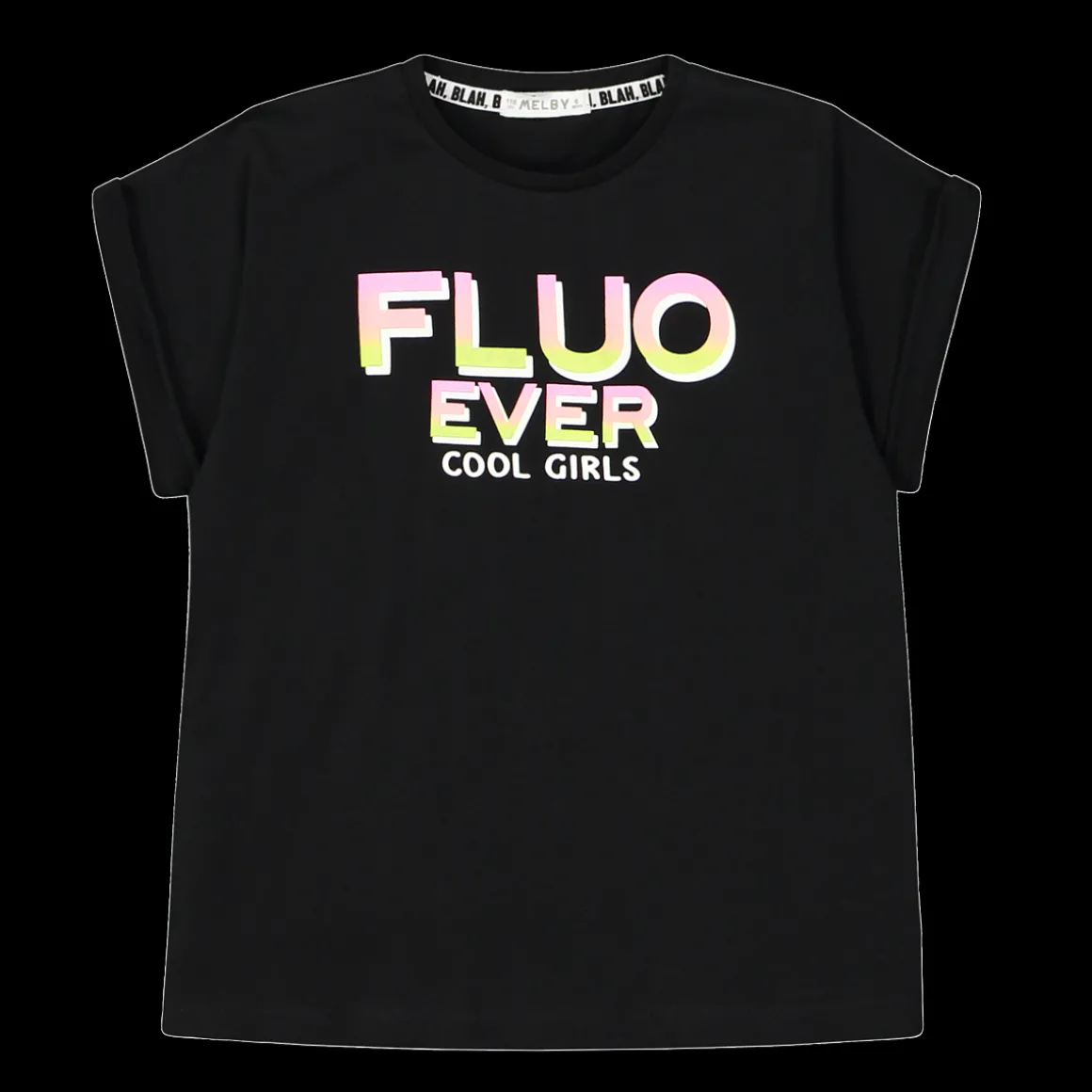 T-shirt boxy da bambina con stampa