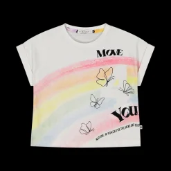 T-shirt boxy per bambina