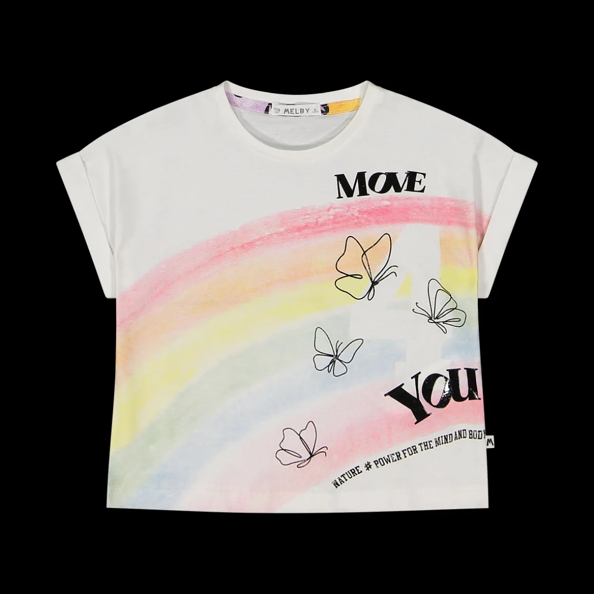 T-shirt boxy per bambina