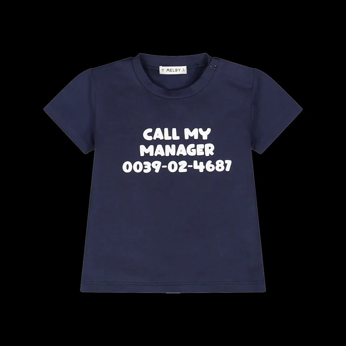 T-shirt "Call my manager" da bambino