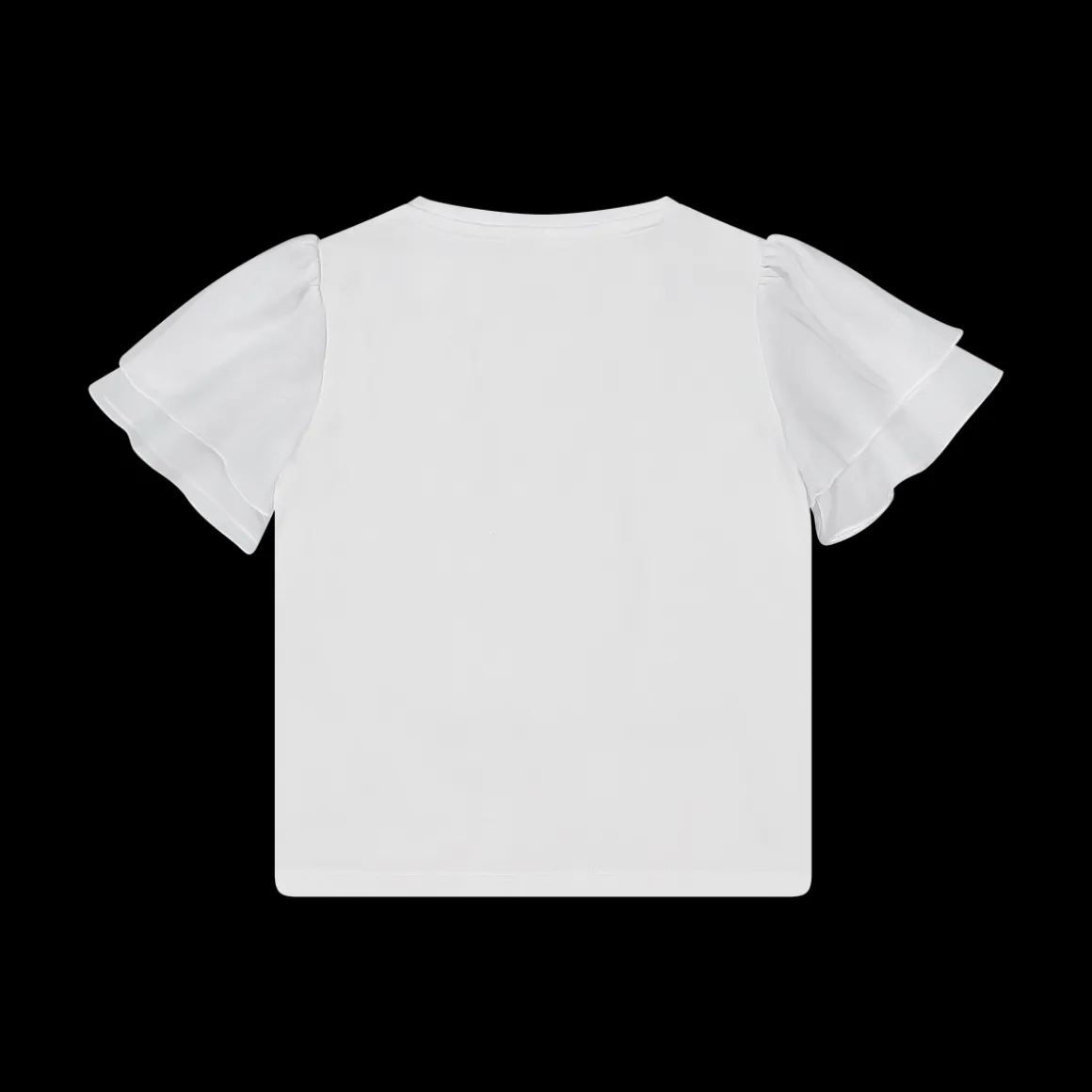T-shirt con manica ad aletta bambina