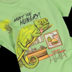 T-shirt con personaggi da bambino