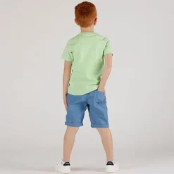 T-shirt con personaggi da bambino
