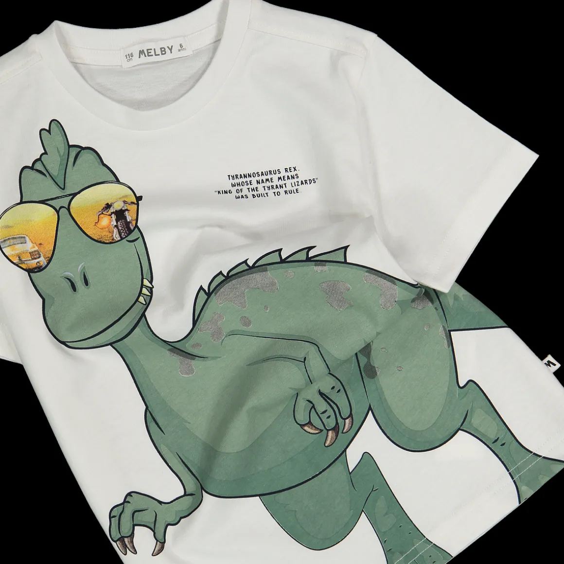 T-shirt con personaggi da bambino