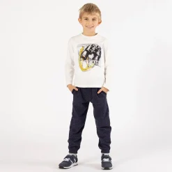 T-shirt con polsino per ragazzo