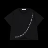 T-shirt con scritta elegante bambina