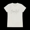 T-shirt con scritta per bambina