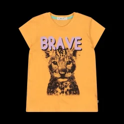 T-shirt con stampa animali da bambina