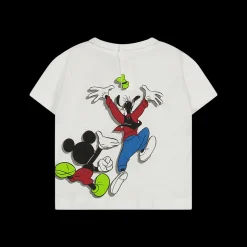 T-shirt con stampa Disney su fronte e retro da bambino