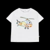 T-shirt con stampa elicottero per neonato