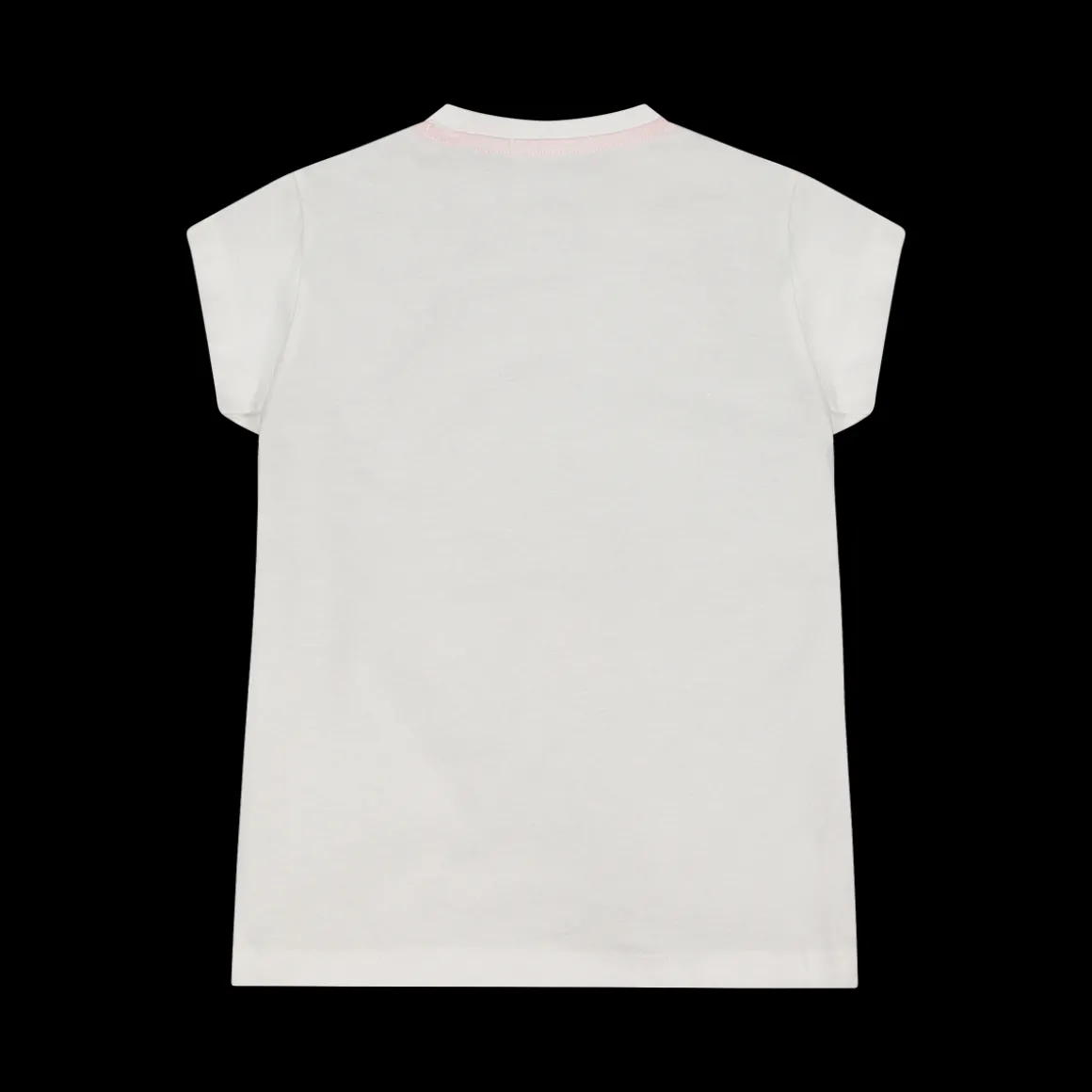 T-shirt con stampa gummy per bambina